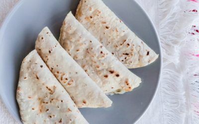 Courgette en Feta Quesadilla