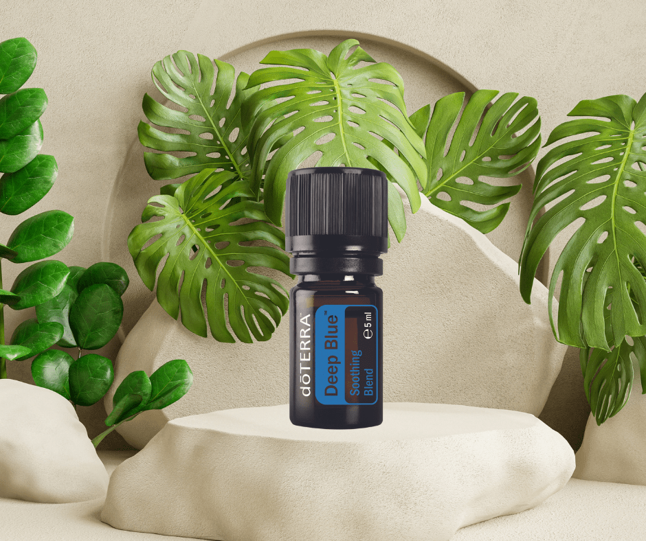 Deep blue aroma touch doterra massage